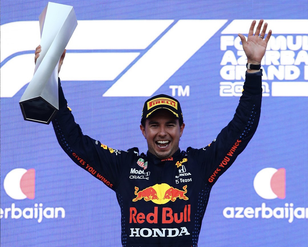 ¡Grande Checo! Se corona en el GP de Azerbaiyán