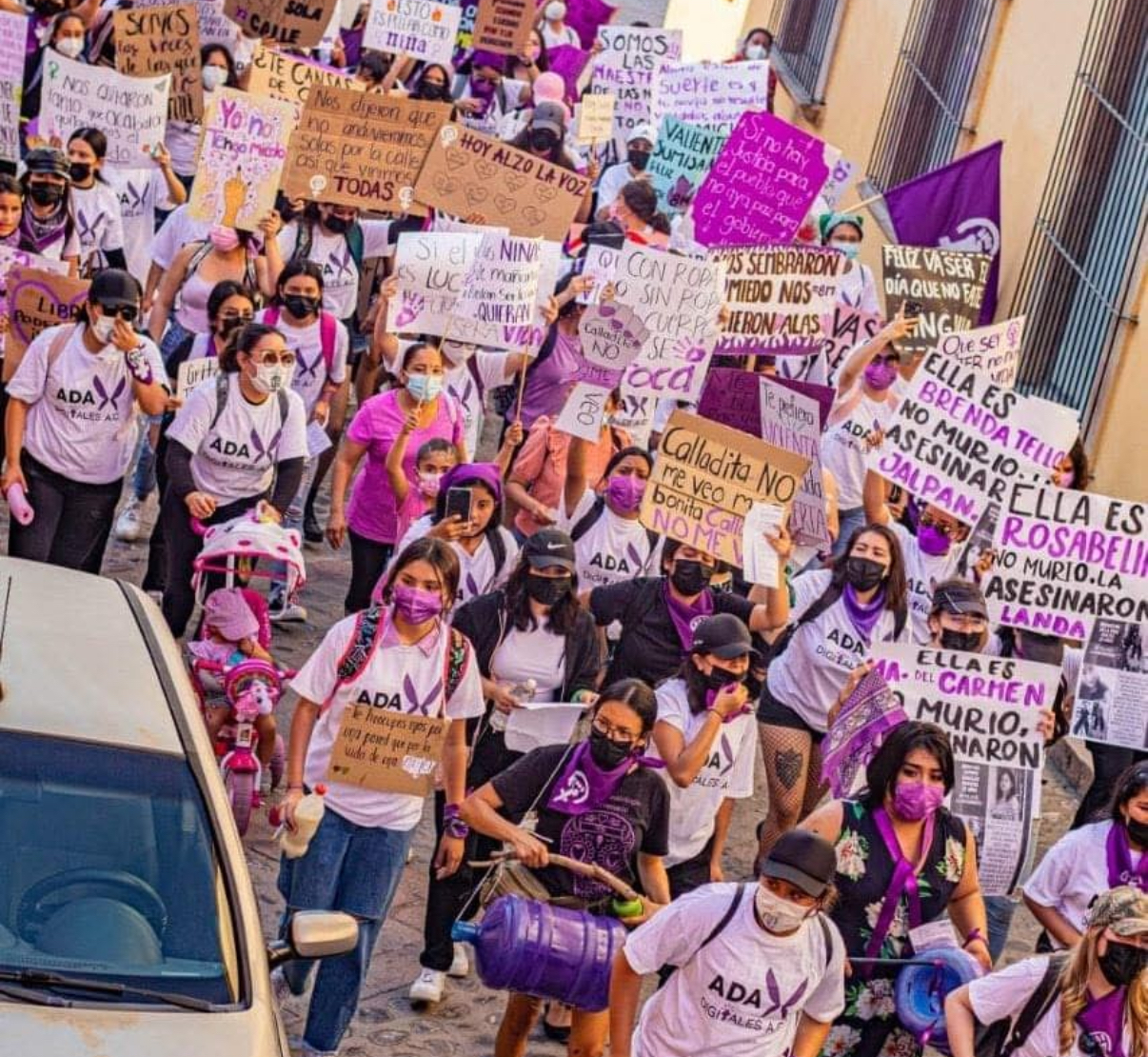 ADAX Digitales convocan a participar en marcha por el 8M en la Alameda Hidalgo
