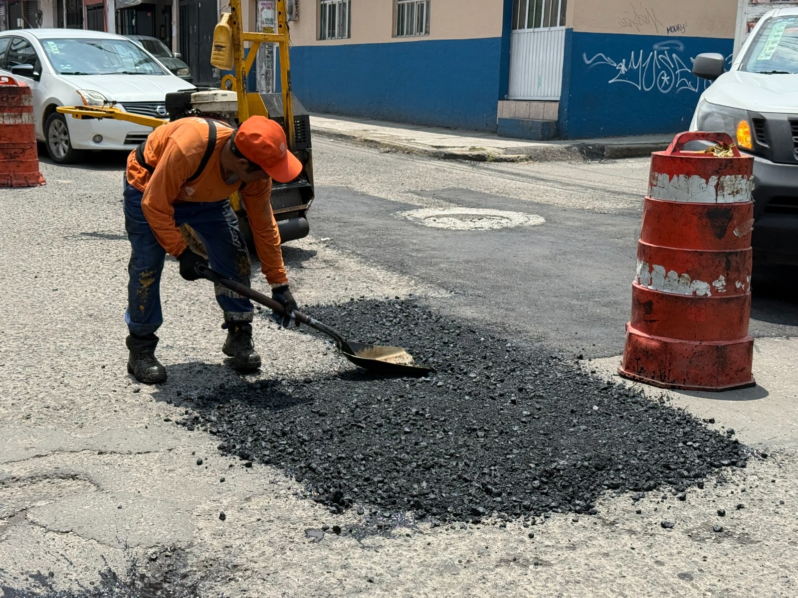 Más de 8 mil baches atendidos en la ciudad, informa el Municipio de Querétaro