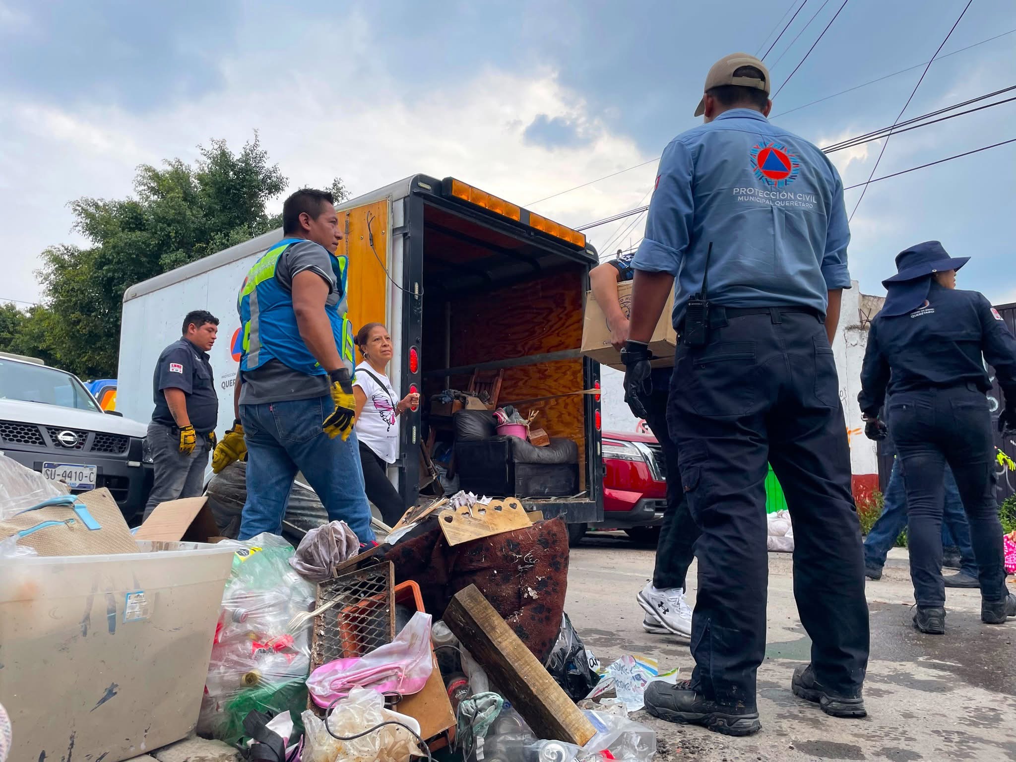 Revisarán mil 800 negocios que pudieron ser afectados por la lluvia en Querétaro