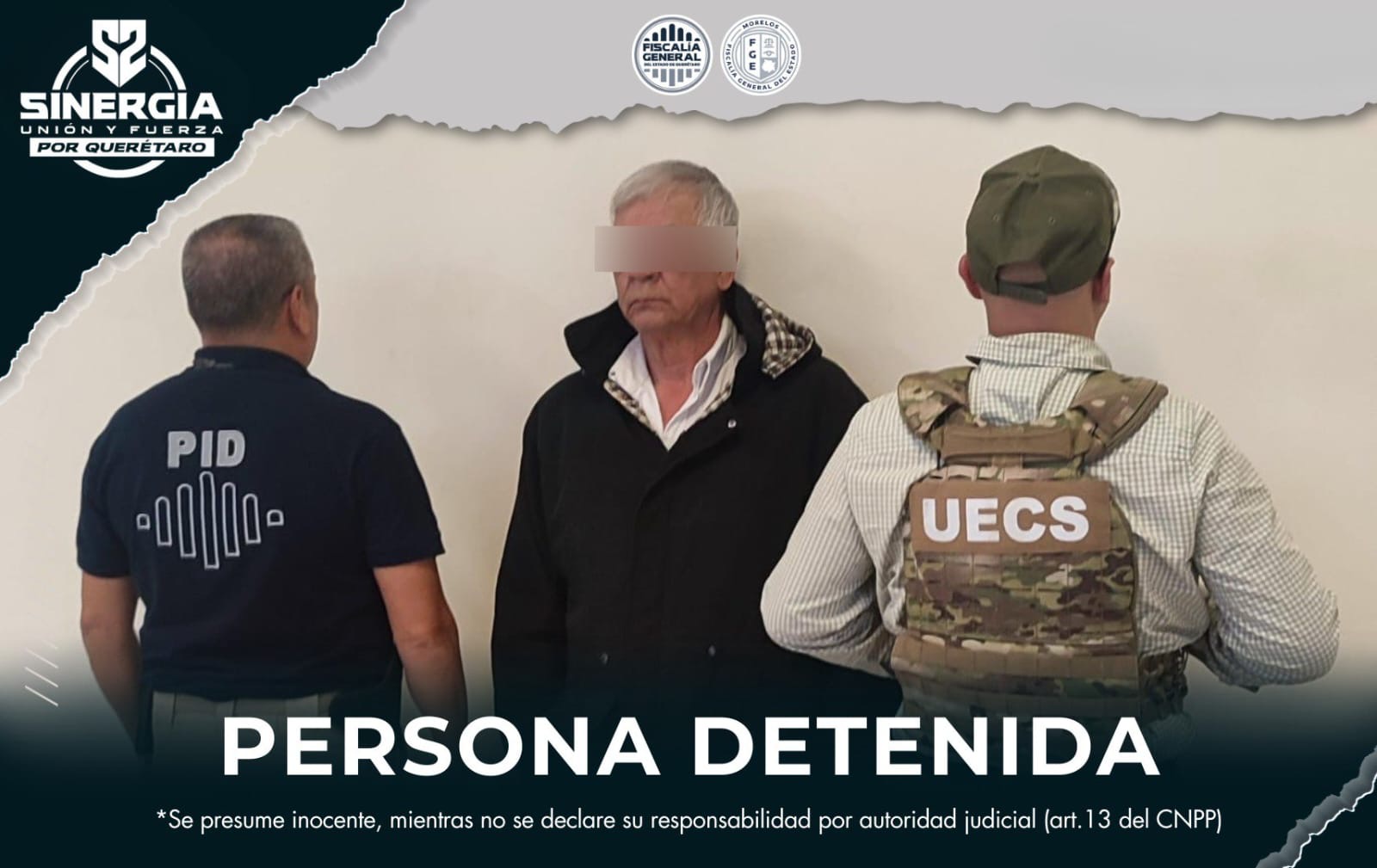 Coordinación entre Querétaro y Morelos deriva en la captura de un hombre acusado de abuso sexual
