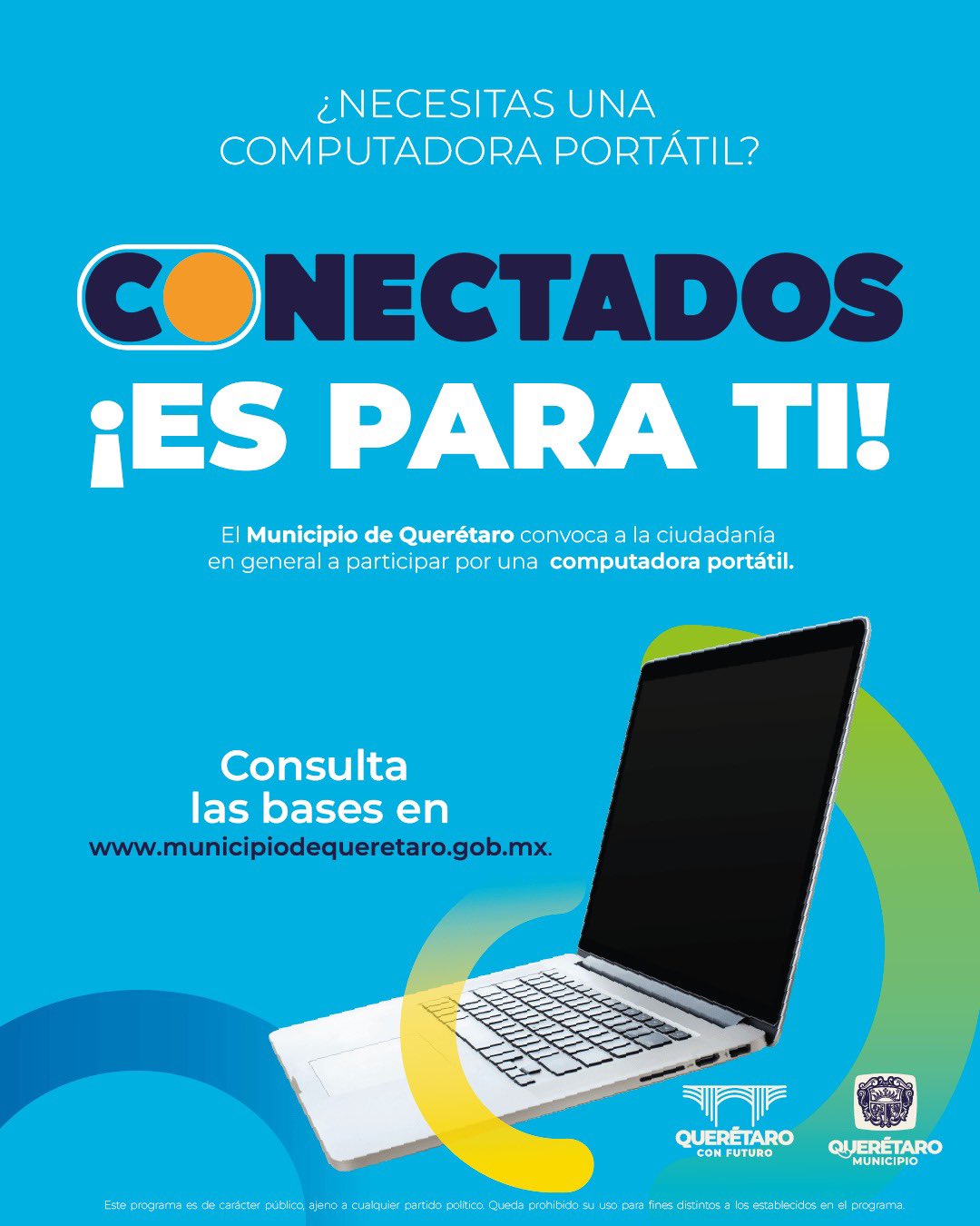 Municipio de Querétaro anuncia programa de entrega de laptops