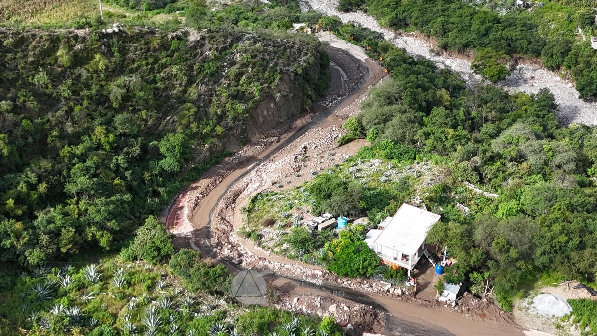 Querétaro restablece suministro de energía eléctrica, tras lluvias en la sierra gorda