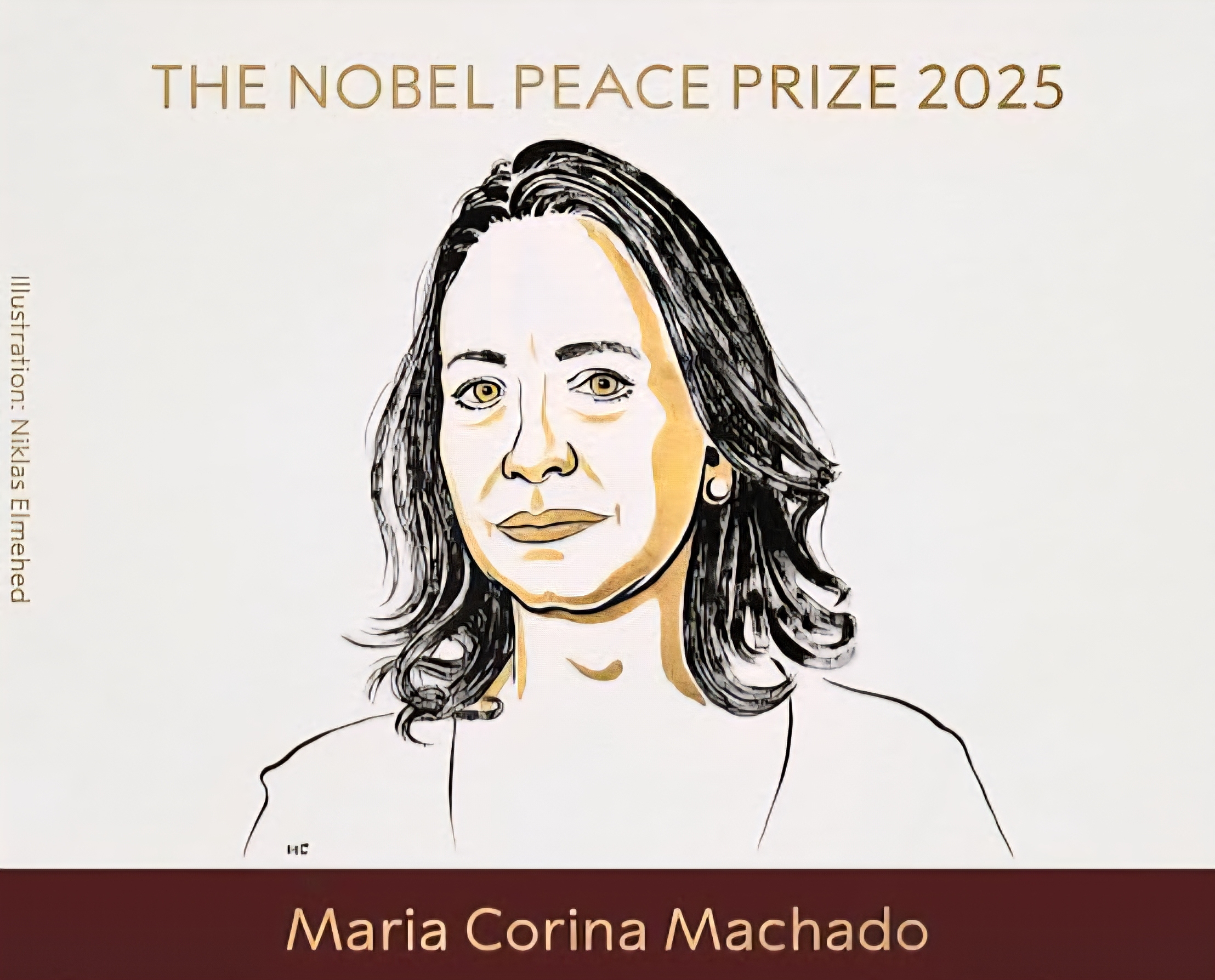 🌟 María Corina Machado gana el Nobel de la Paz 2025 🕊️🏅