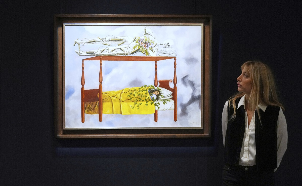 🎨 Un retrato de Frida Kahlo rompió un nuevo récord al convertirse en la obra más cara de la artista vendida en una subasta, alcanzando los 54.66 millones de dólares. 💰🔥