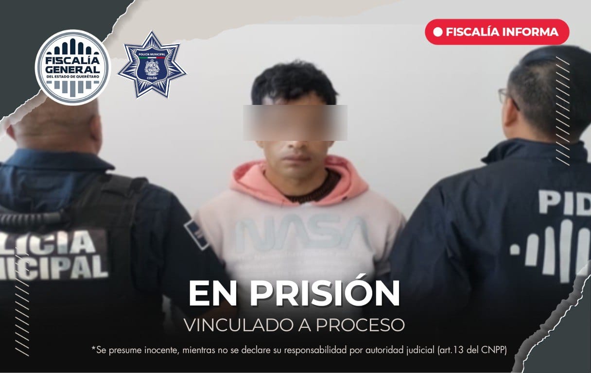 🚨 ¡Robo a Invernadero! Vinculado a proceso y en prisión por robo calificado en Colón ⚖️