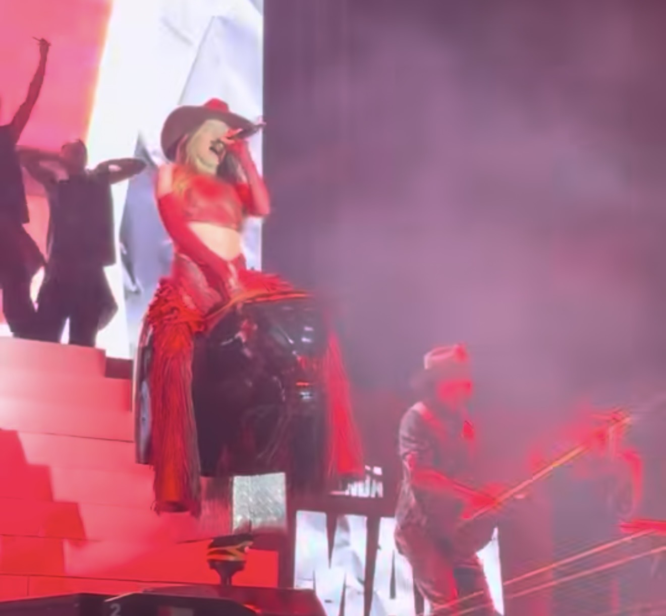 Belinda llegó a la Feria Internacional Ganadera Querétaro 2025