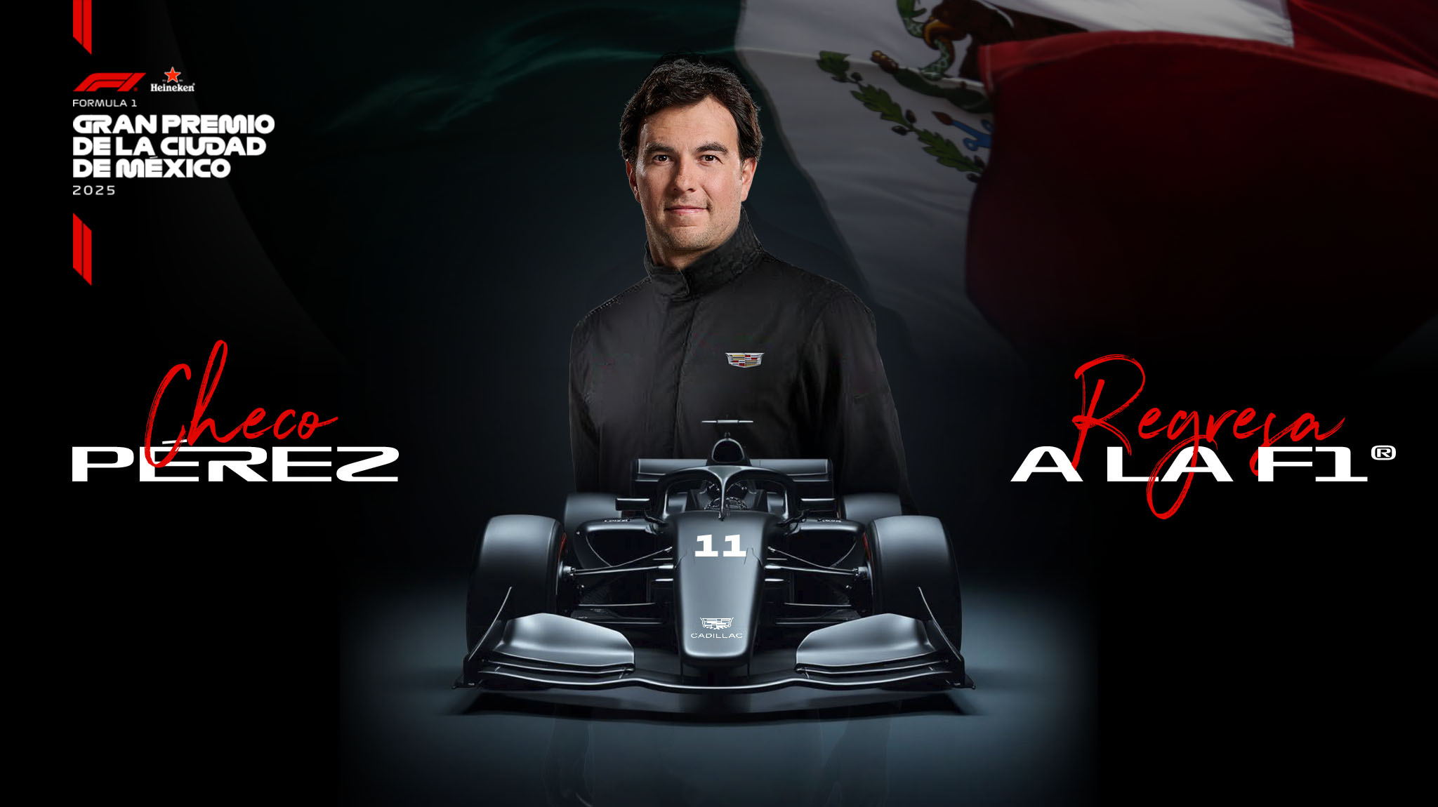 🏁🇲🇽 ¡Boom! ¡’Sold out’! GP de México 2026 agota sus entradas para ver el regreso de Checo Pérez a la F1