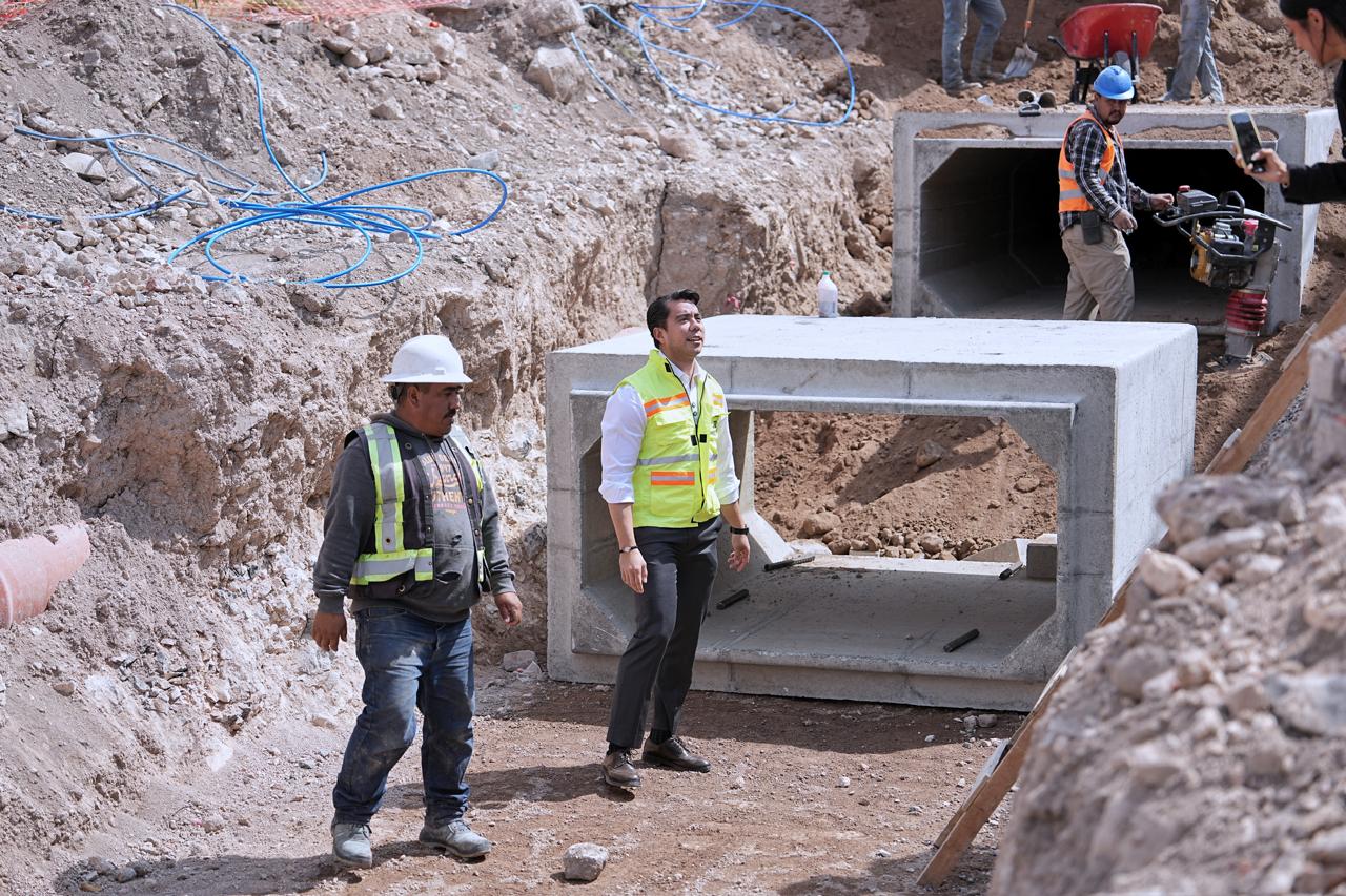 Arranca segunda etapa de obras en Peñuelas para reducir riesgos por lluvias