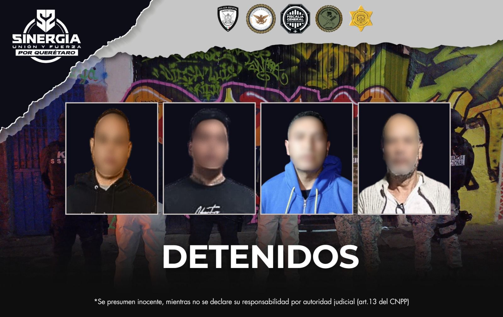 ¡Golpe a la delincuencia en el corazón de Querétaro! ⚖️🛡️