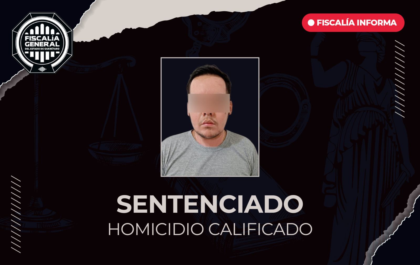 ⚖️ 24 años de prisión por homicidio en Nuevo Juriquilla 🚔🚨