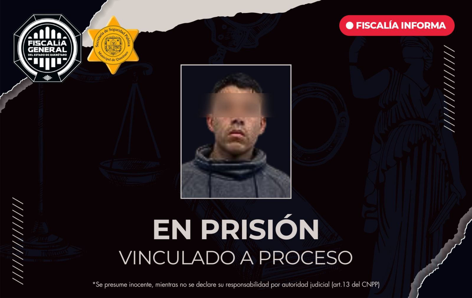 🏍️⚖️ ¡A la cárcel! Lo cachan empujando una moto robada en Querétaro 🚔⛓️