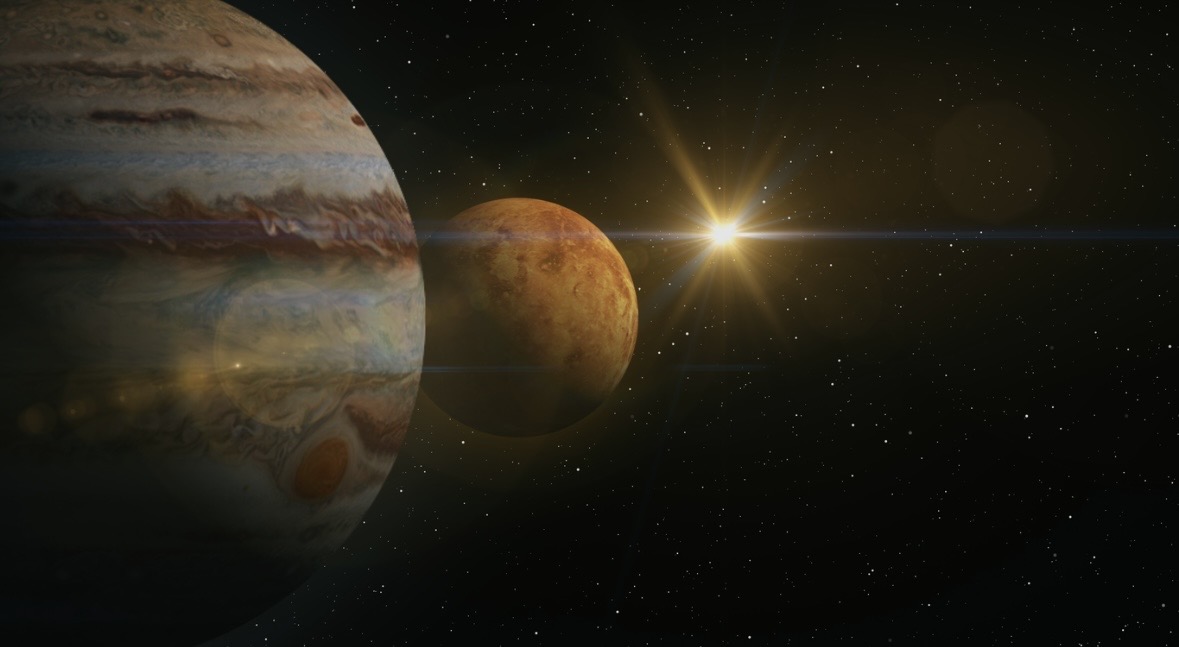 Domingo 8 de marzo de 2026 Podrás ver en el cielo 🌌 este fenómeno astronómico entre Venus y Saturno 🪐