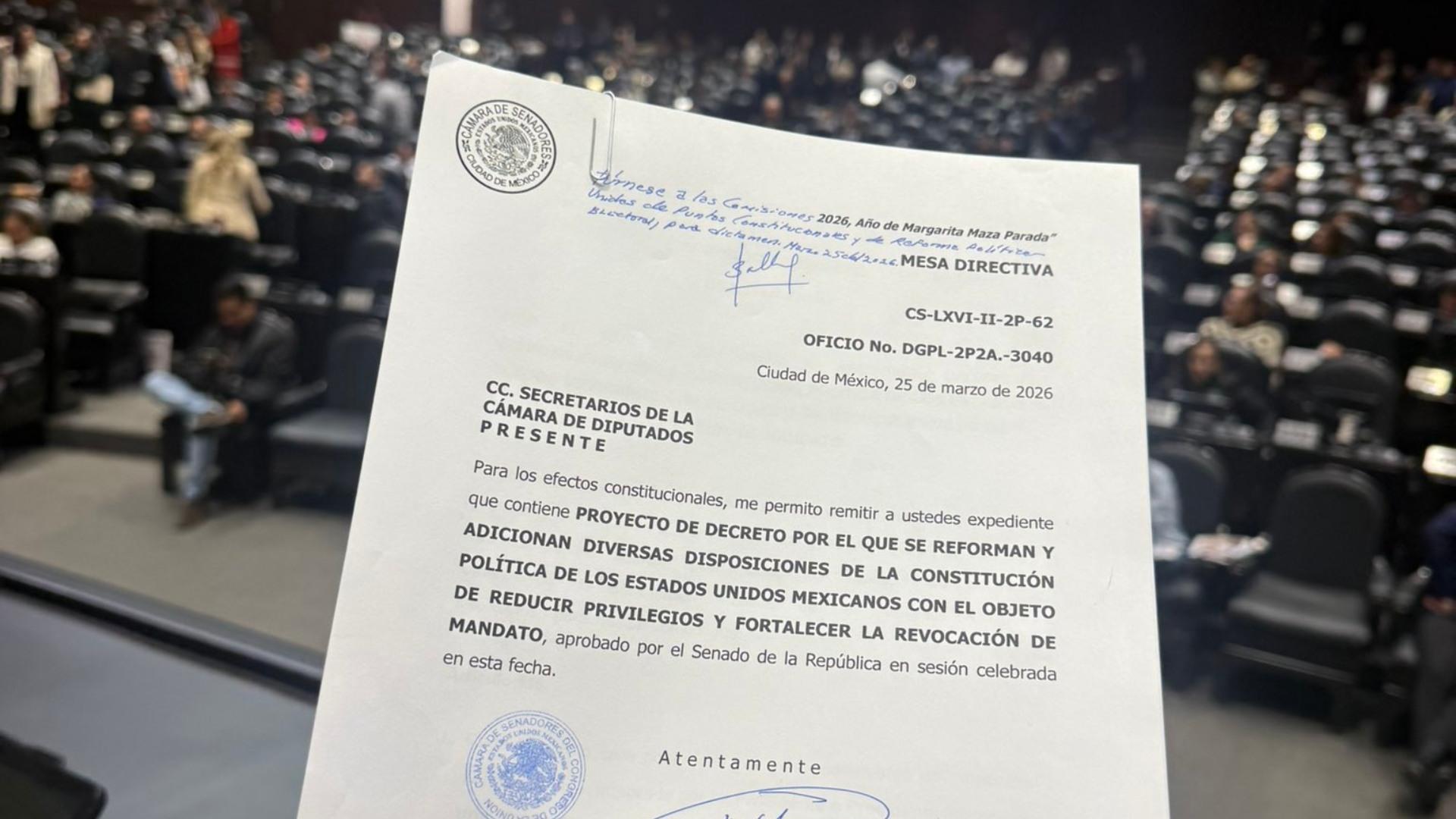 🏛️🇲🇽 Reforma electoral avanza… pero con cambios clave