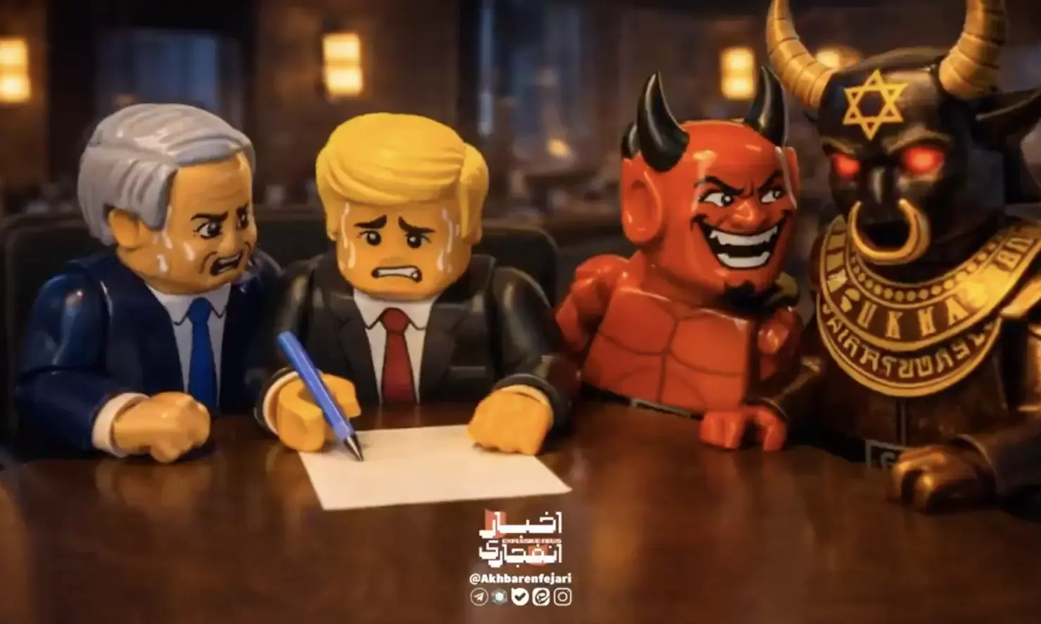 🎬🧱 ¡La propaganda bélica también se volvió viral… al estilo LEGO!