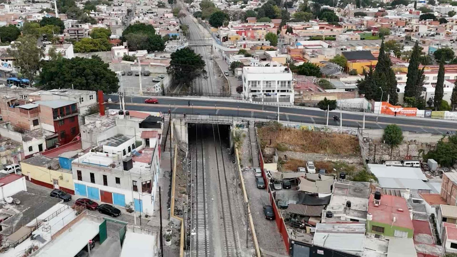 Avanzan obras del tren México-Querétaro; primera etapa lista la siguiente semana