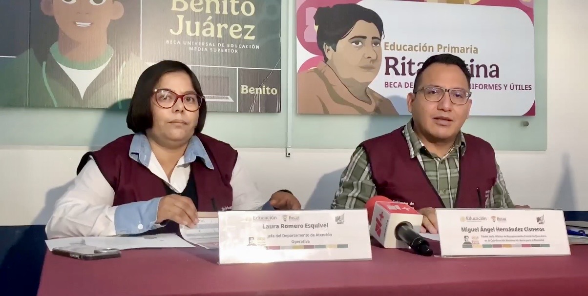 Arrancan este 1 de abril apoyos de programas de becas federales en Querétaro