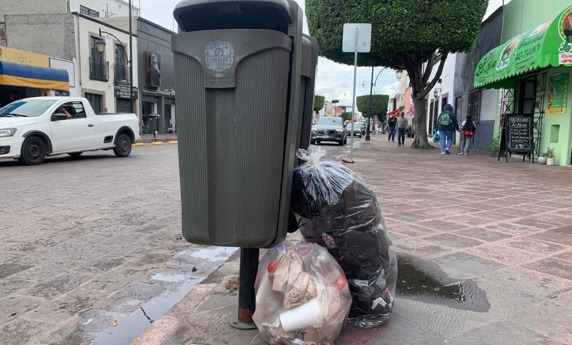 Suman 1.2 millones en multas por mal manejo de basura en 300 comercios de Querétaro