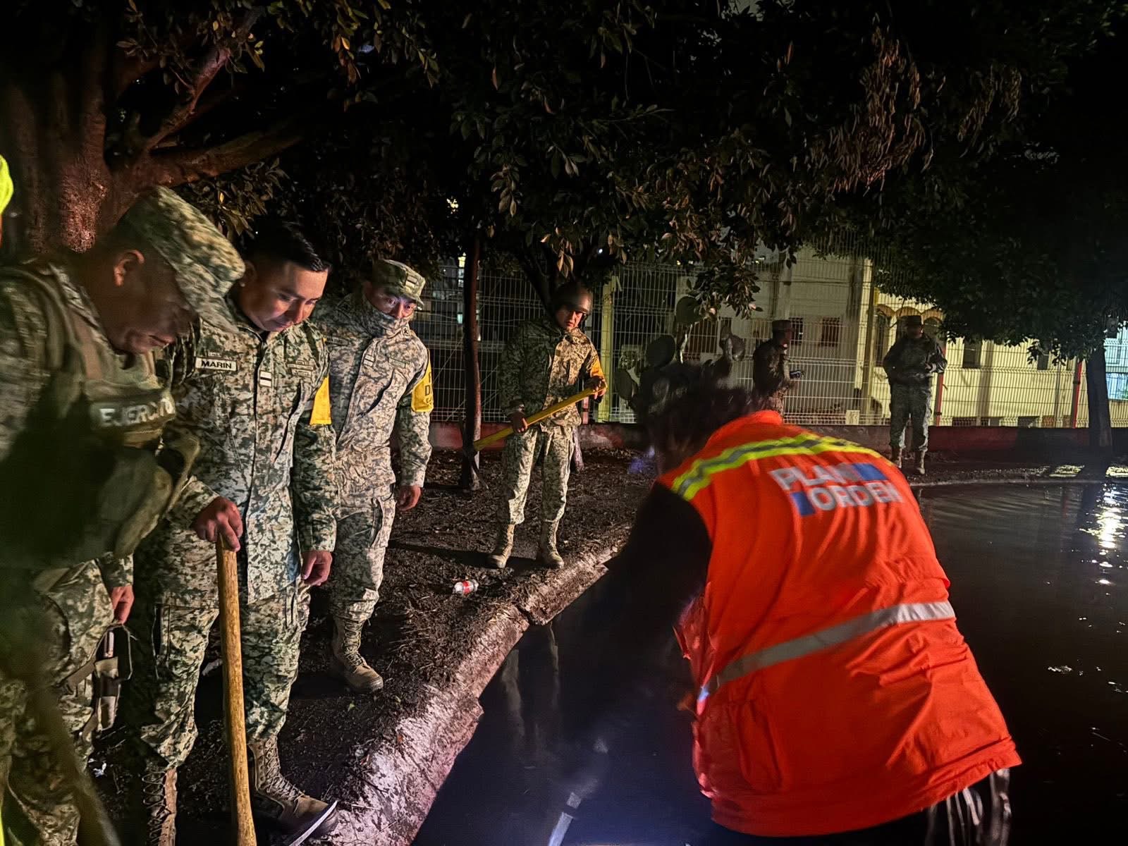 Caída de 18 árboles y afectaciones viales deja lluvia del fin de semana en la capital