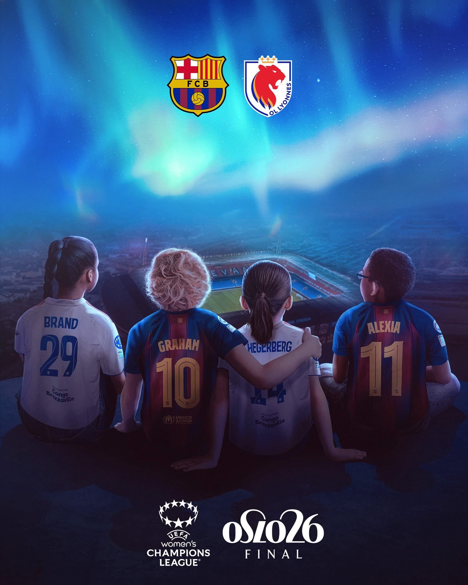 ⚽👑 ¡Se viene una auténtica final de ensueño en Europa! El FC Barcelona Femenil y el Olympique Lyonnais volverán a enfrentarse por el título de la UEFA Women’s Champions League 2026