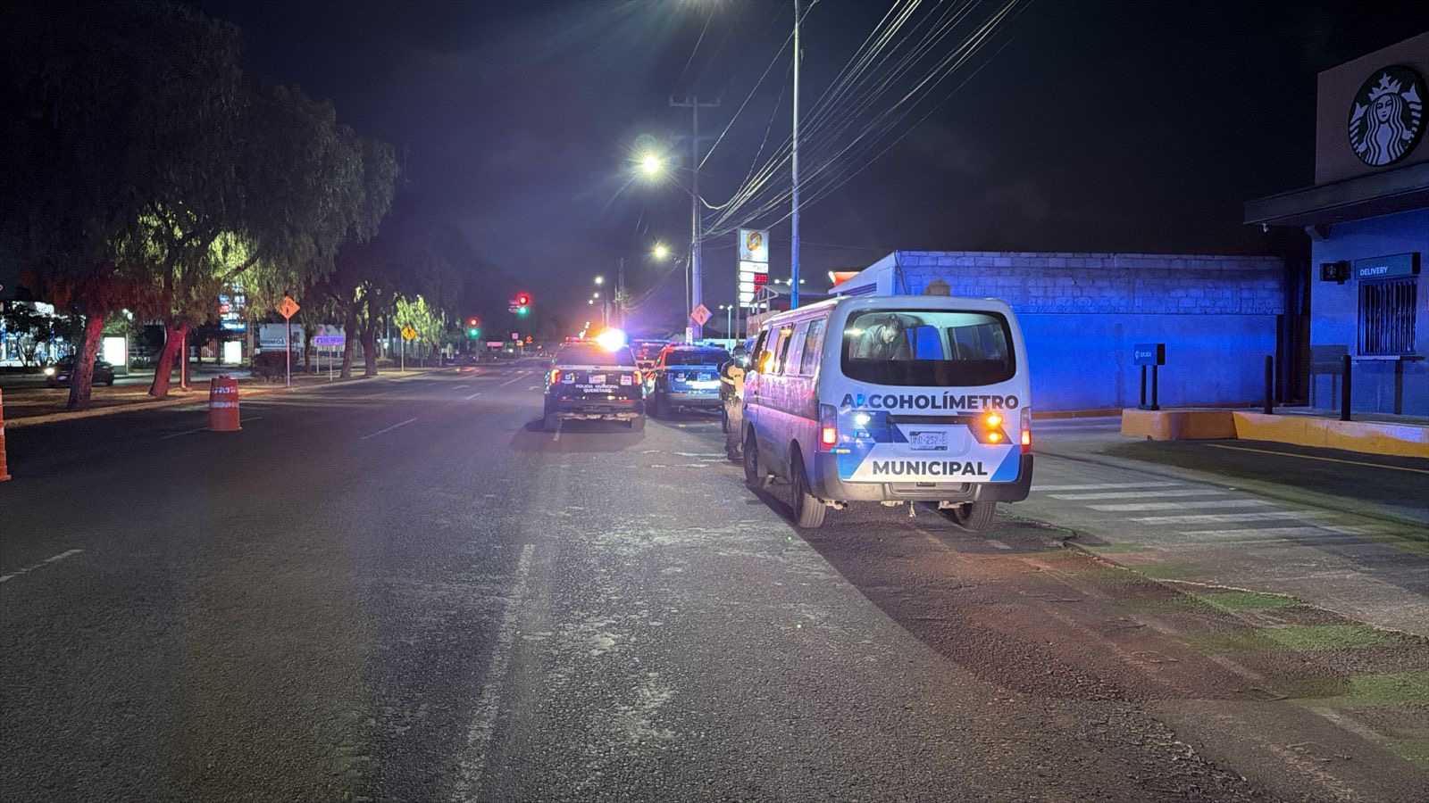 Operativo alcoholímetro deja 737 pruebas y 38 detenidos en Querétaro