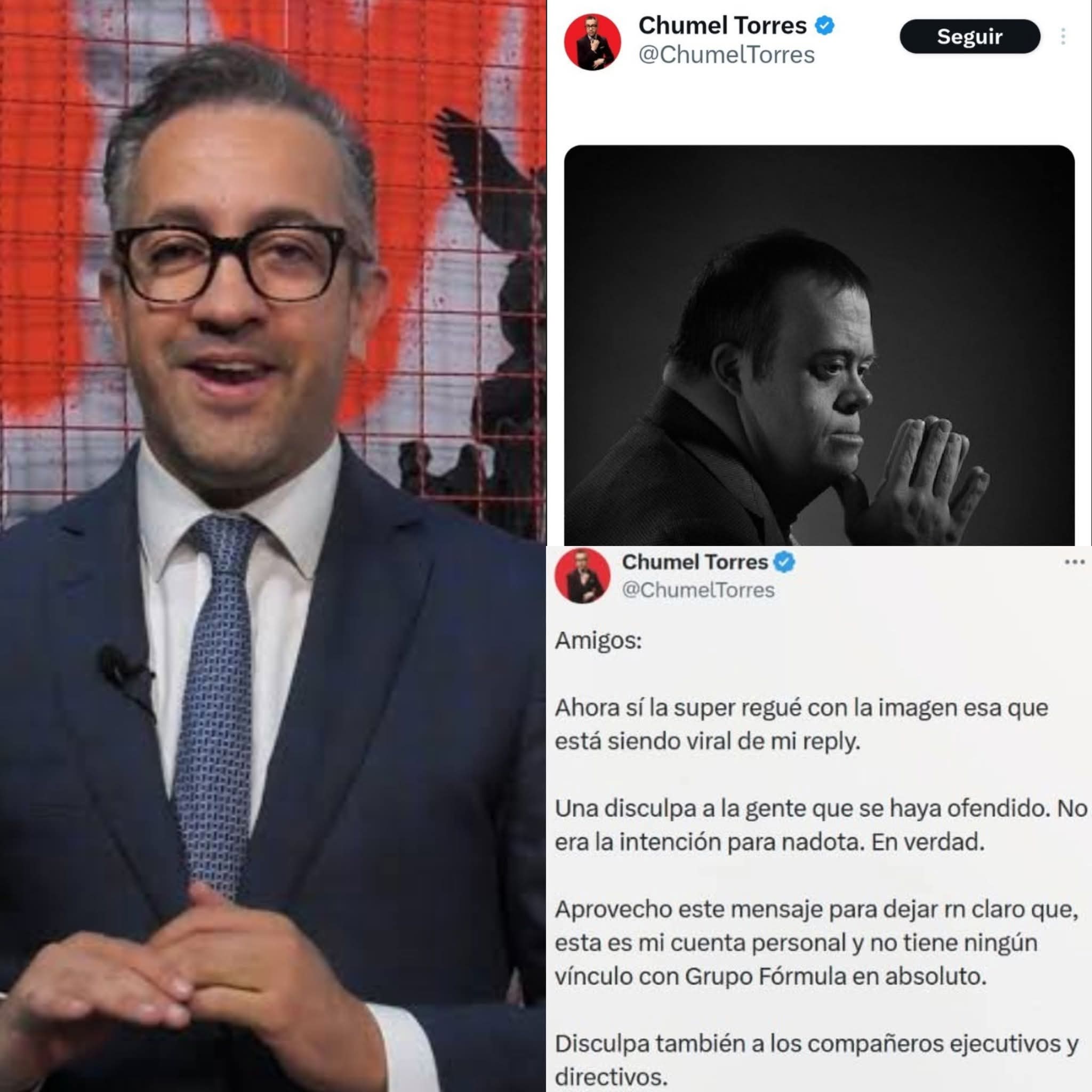 🚨📲 El nombre de Chumel Torres volvió a convertirse en tendencia luego de recibir fuertes críticas en redes sociales por una publicación que fue interpretada por numerosos usuarios como una burla hacia una persona con síndrome de Down. 😳⚠️