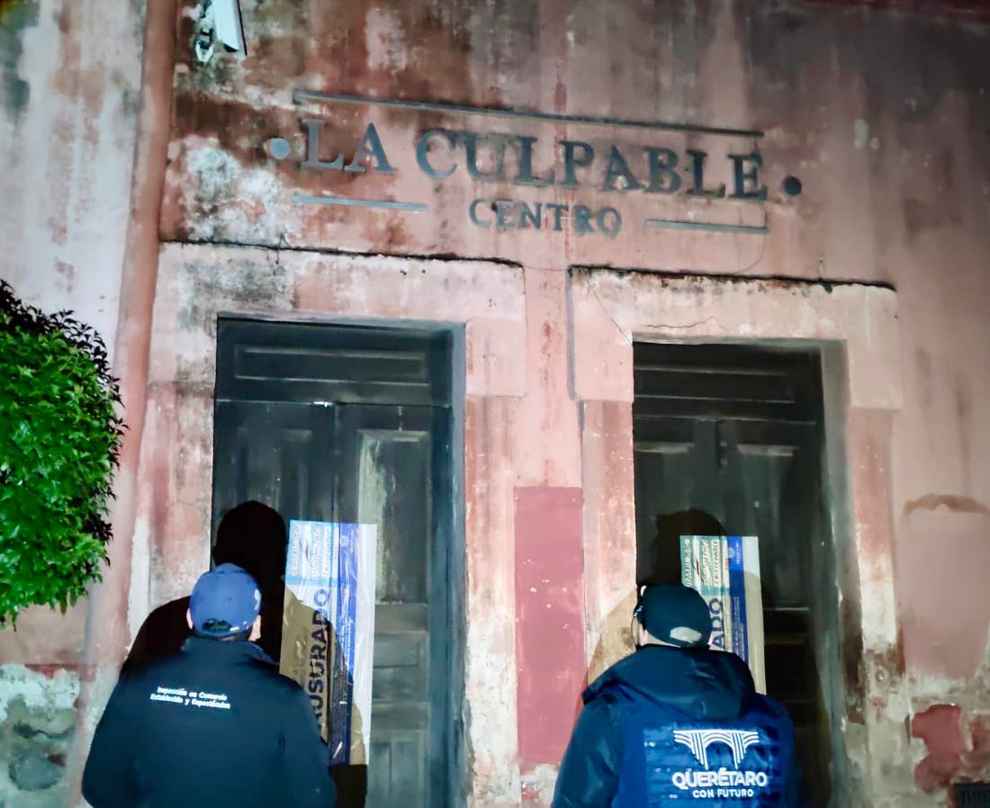 Municipio de Querétaro suma 82 clausuras de negocios durante la actual administración