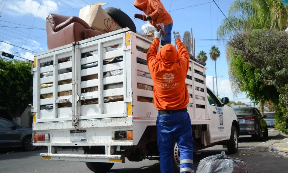 Jornada de acopio de residuos en la capital queretana reúne 11 toneladas