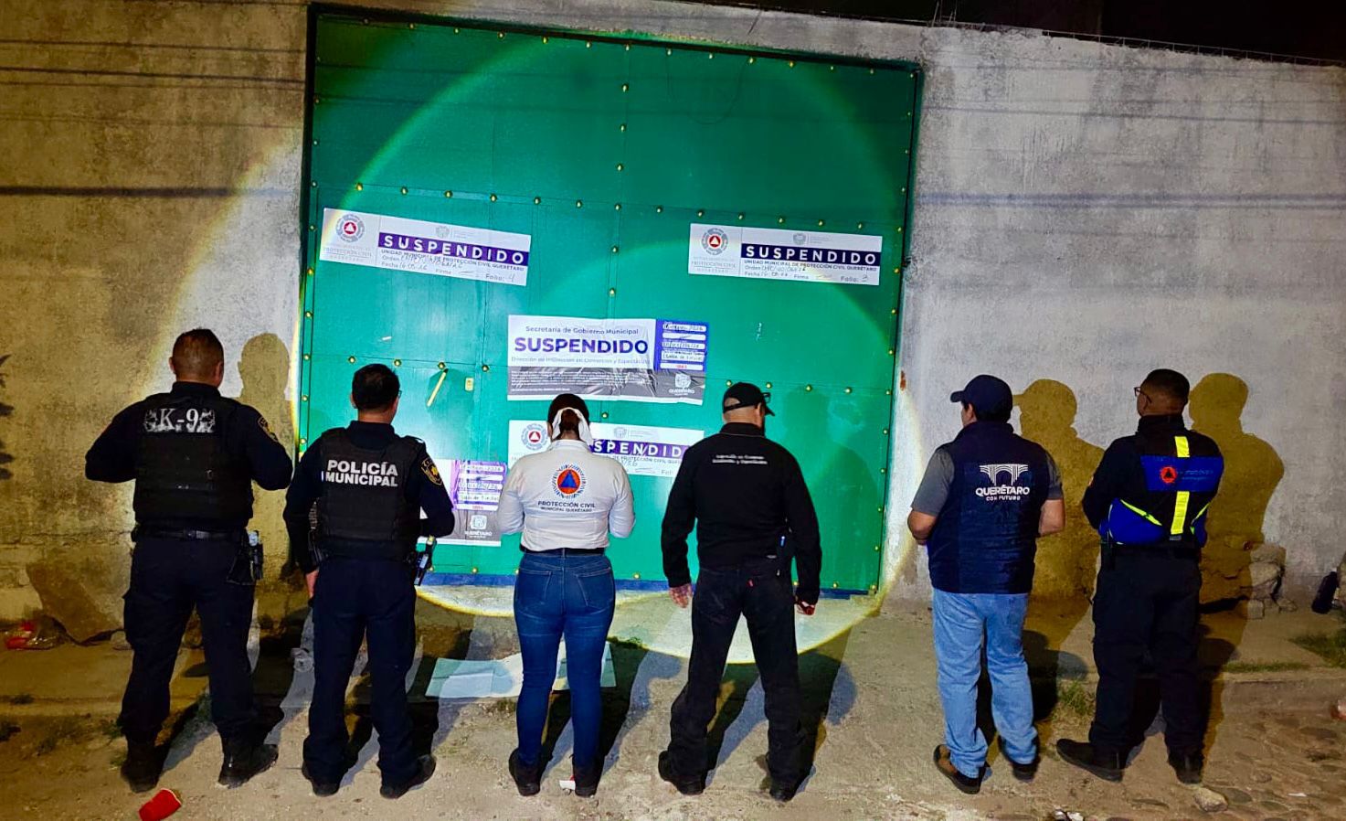 Municipio de Querétaro clausura dos fiestas clandestinas con menores durante mayo