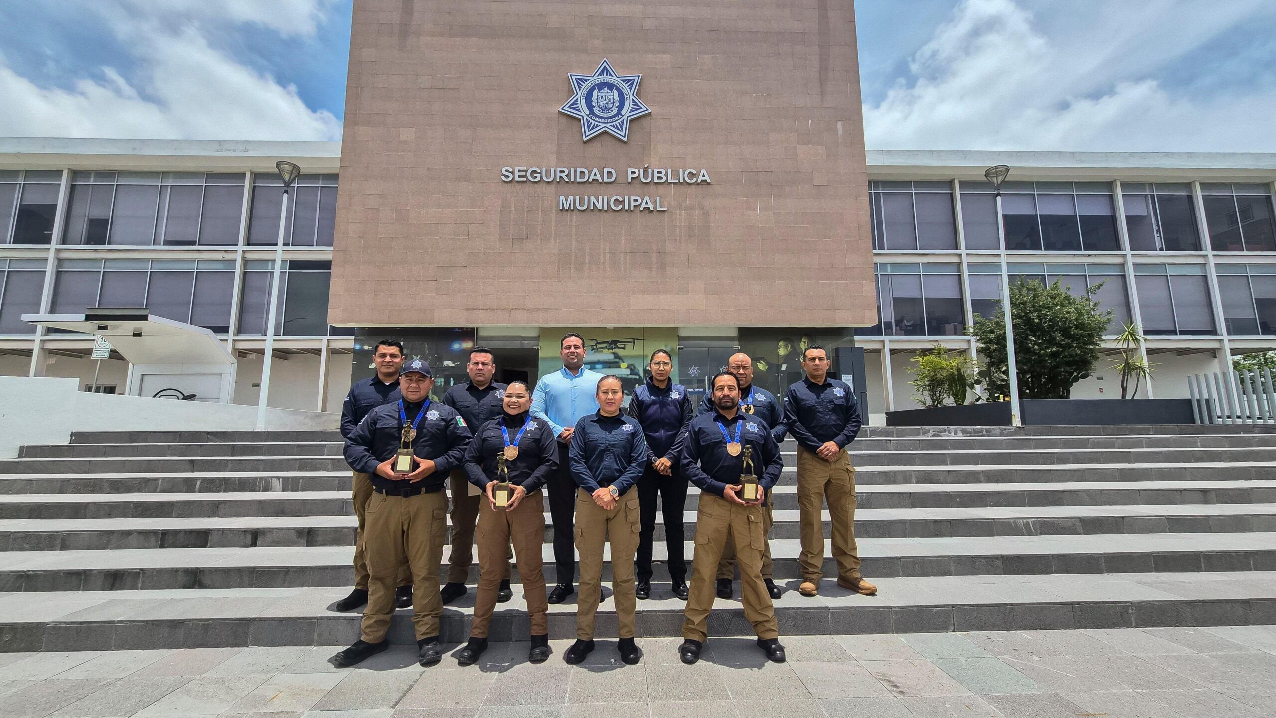 Corregidora logra tercer lugar nacional en competencia de tiro policial