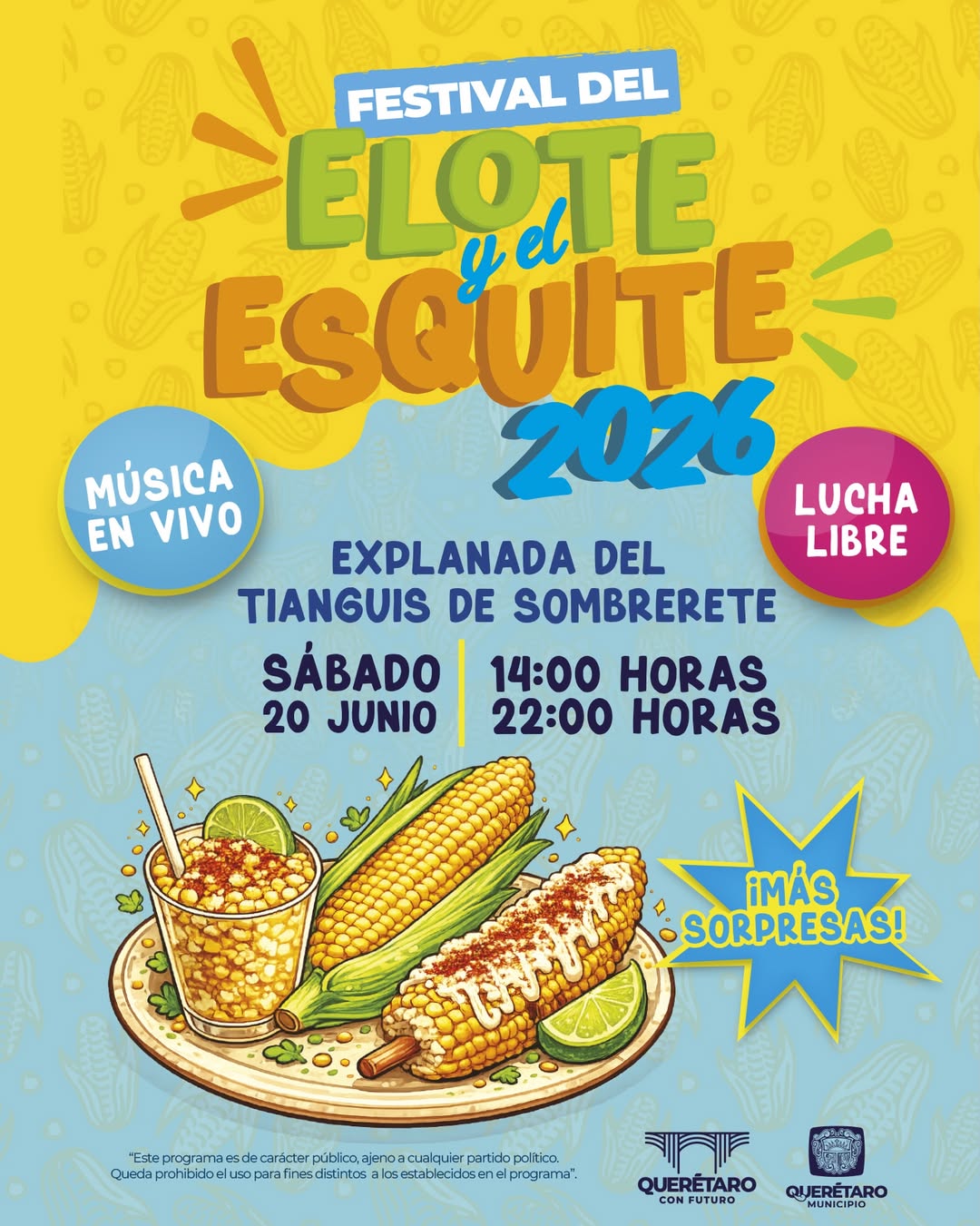 ¡Prepara el paladar porque se viene el evento más delicioso del año! 🌽🤤