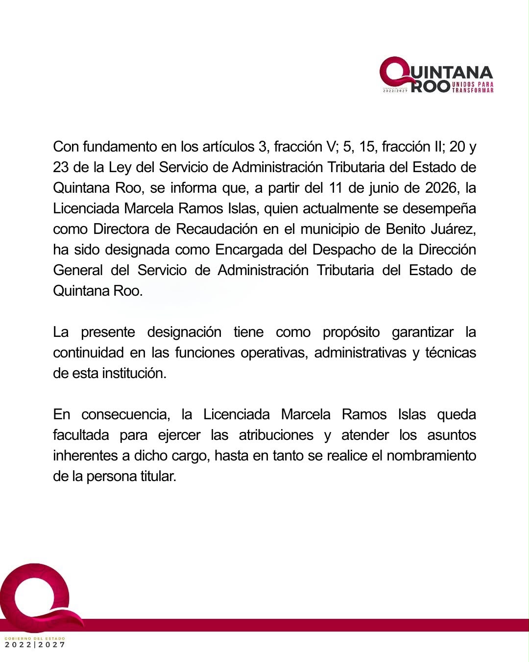 🏀💸⚠️ La polémica terminó cobrando factura. Héctor Contreras Mercader, titular del SAT de Quintana Roo, presentó su renuncia