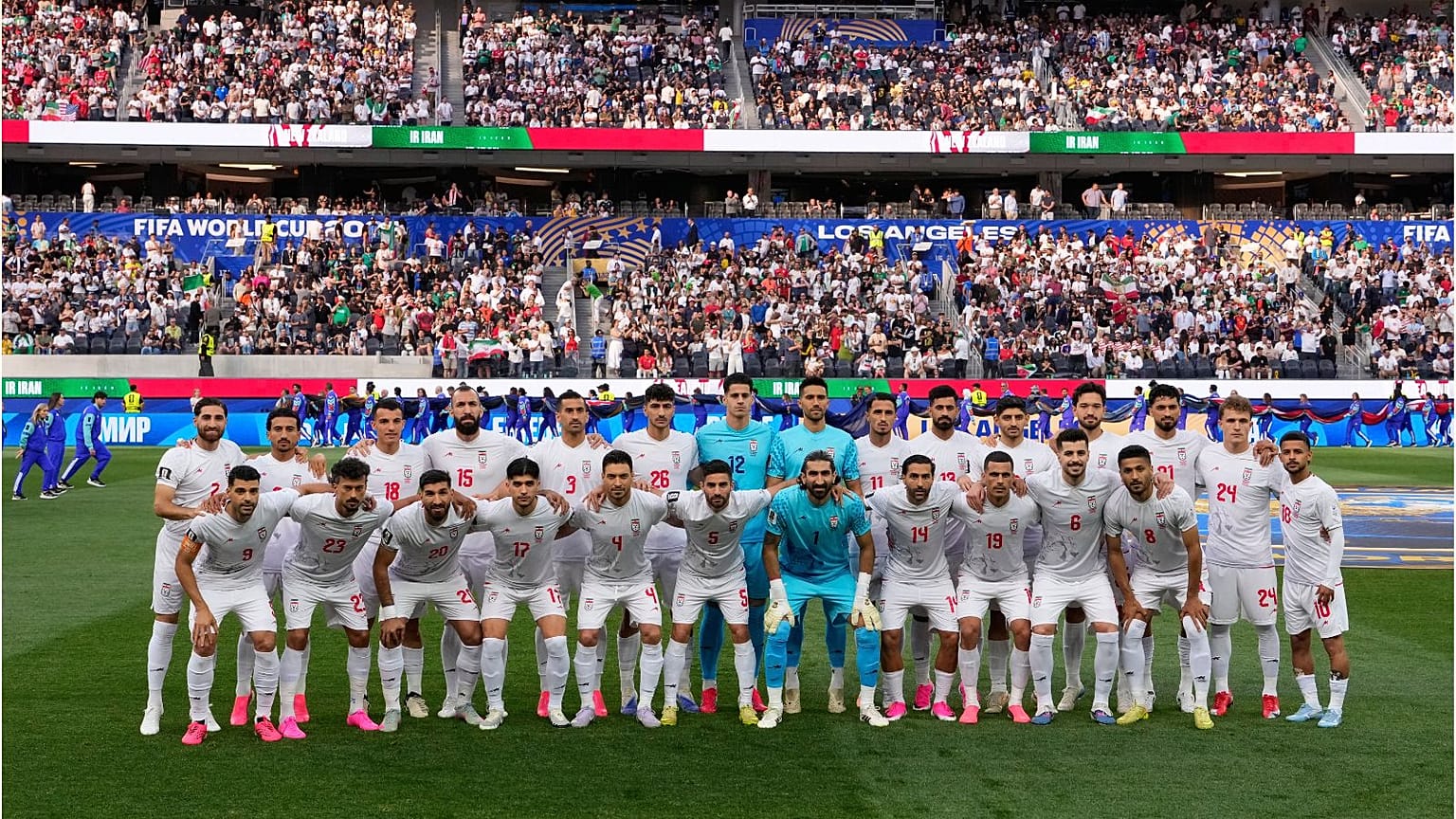 🇮🇷⚽❤️ La selección de Irán se despidió de Los Ángeles con una emotiva carta en la que agradeció el trato recibido durante su estancia en la ciudad estadounidense