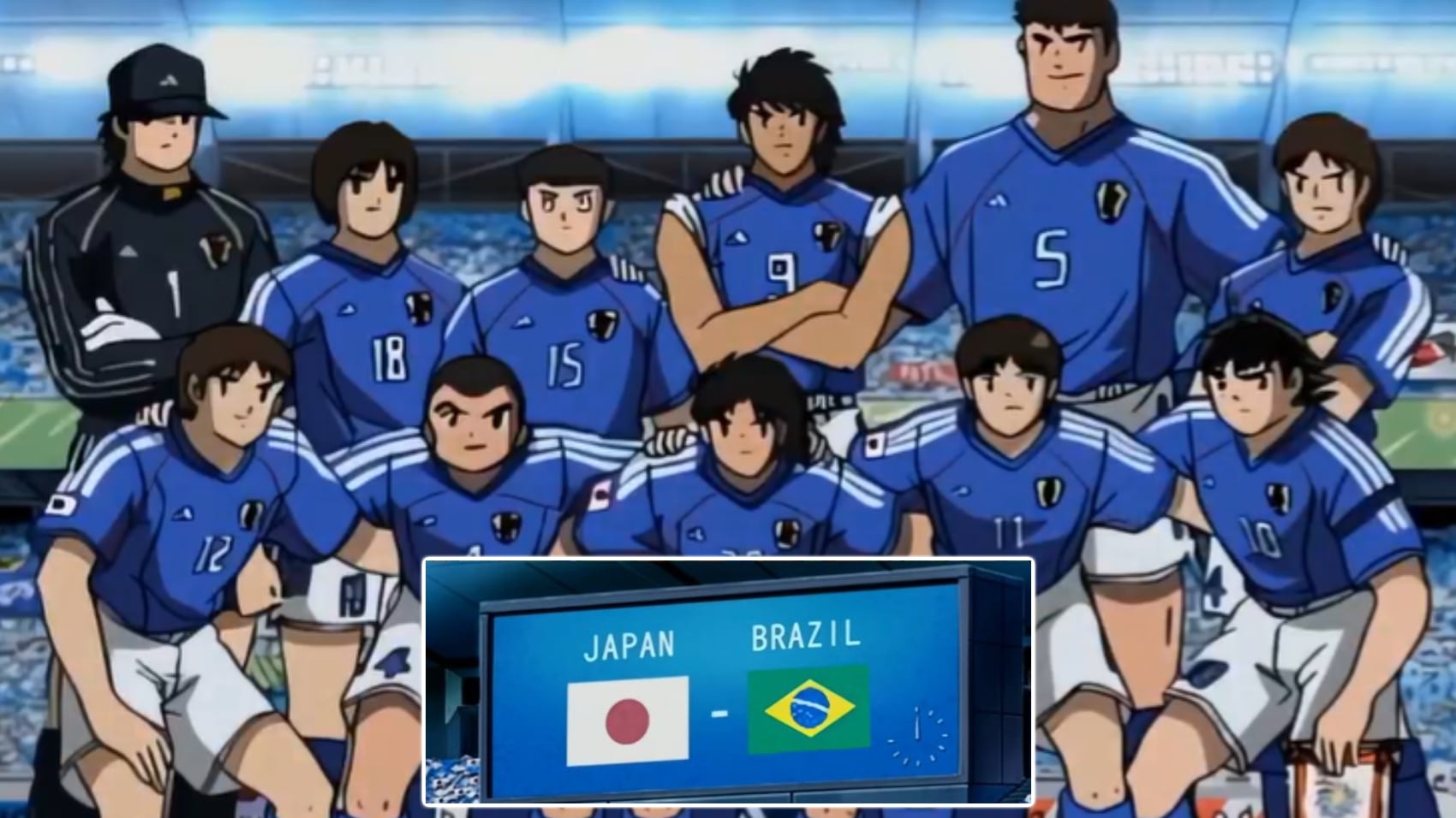 ⚽🇯🇵🇧🇷 ¡El Mundial 2026 hizo realidad uno de los duelos más esperados por los fans del anime!