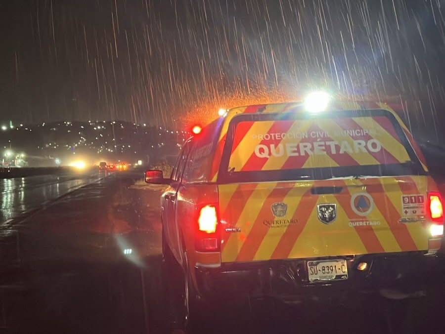 Lluvias dejan viviendas afectadas y encharcamientos en distintos puntos de Querétaro