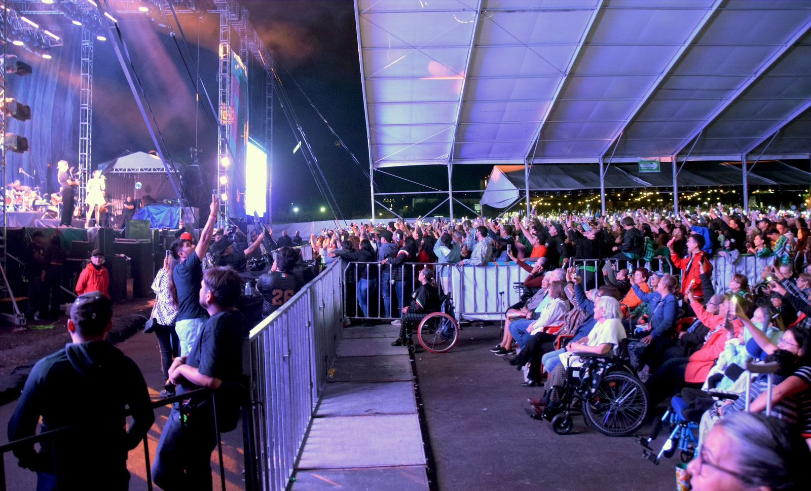 Zona Fest suma 600 asistentes en áreas para discapacidad y adultos mayores
