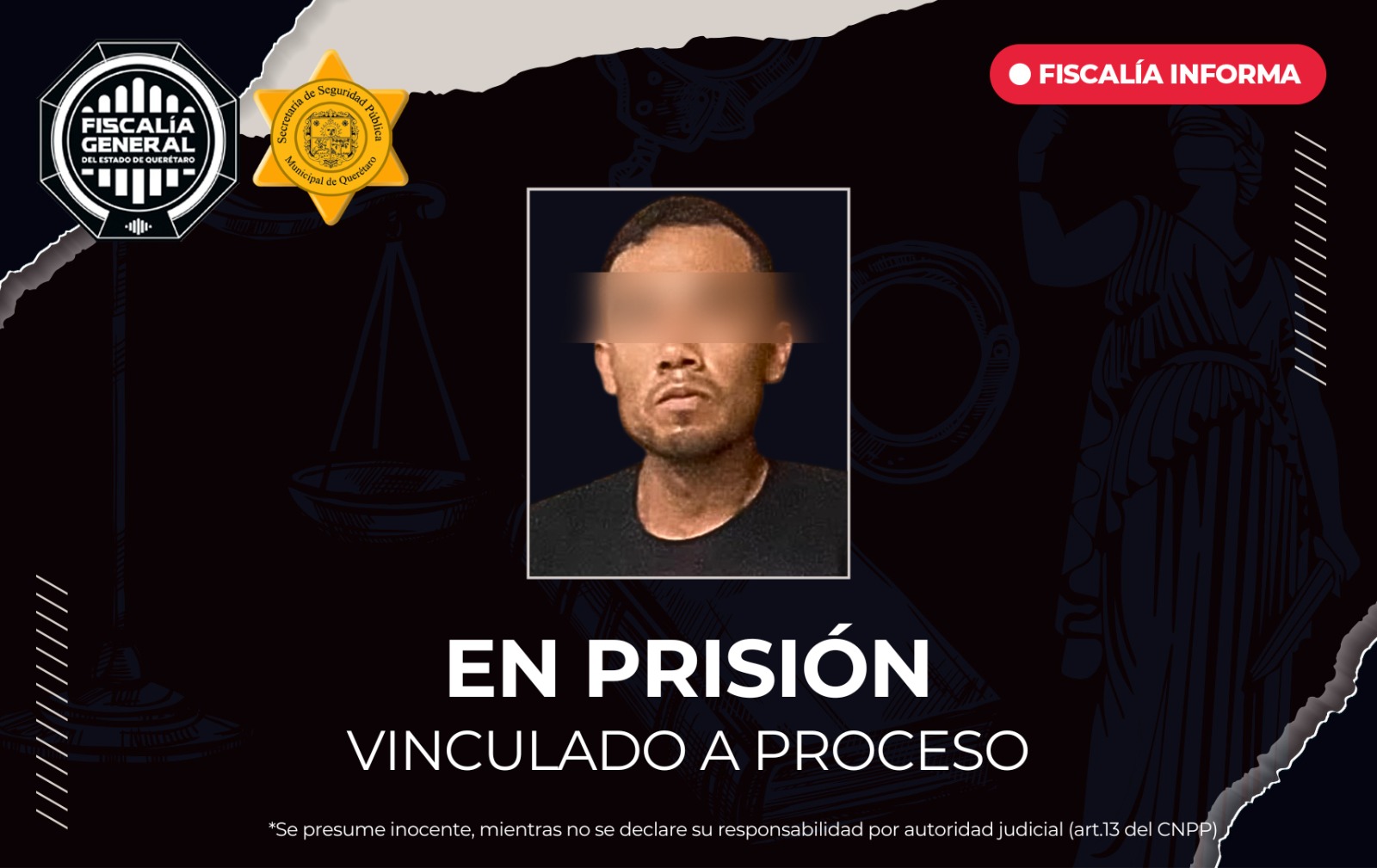 ⚖️🔒 ¡A prisión por conducir moto robada!