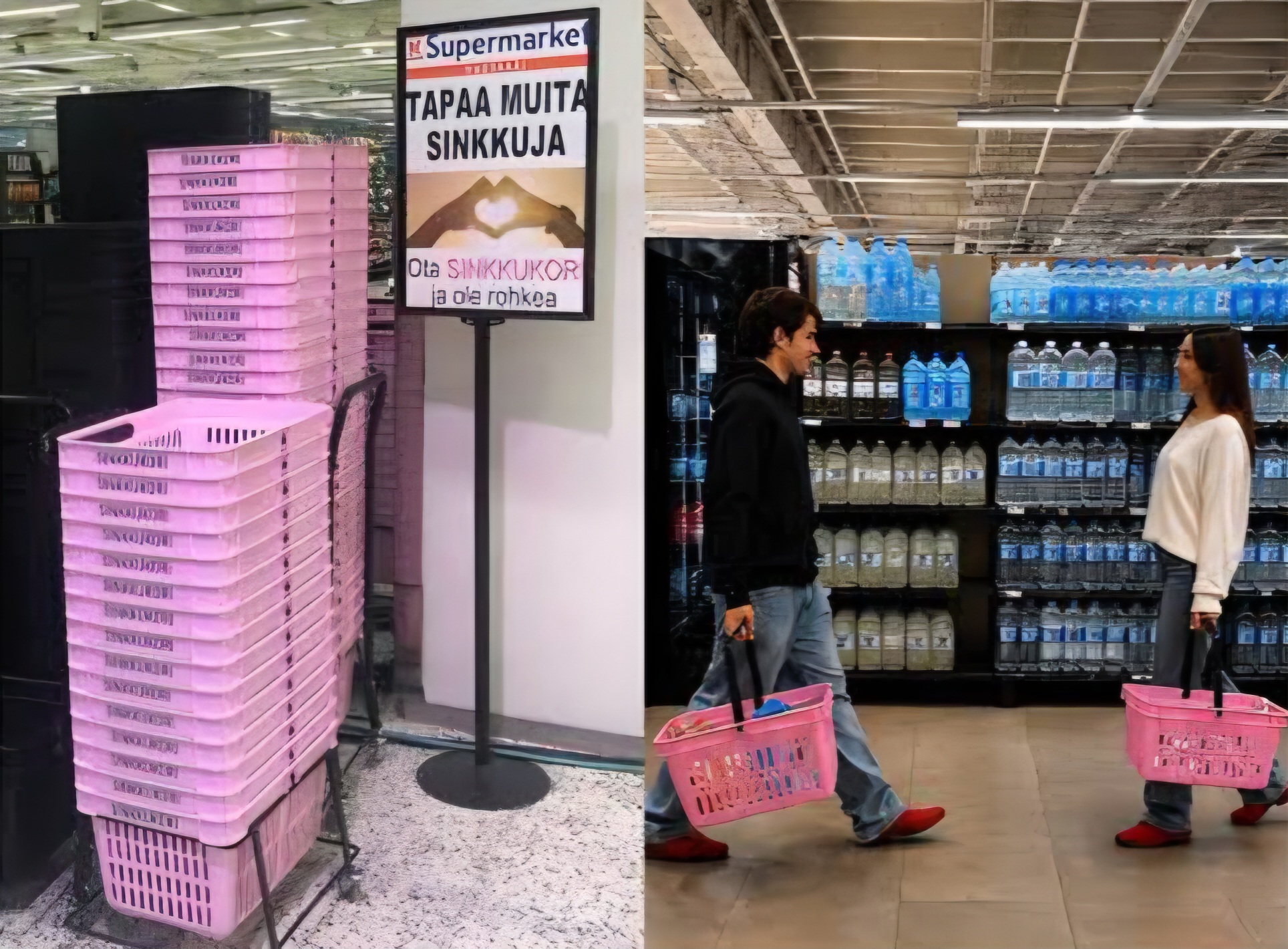 🛒💕 ¡El supermercado donde también podrías encontrar el amor!
