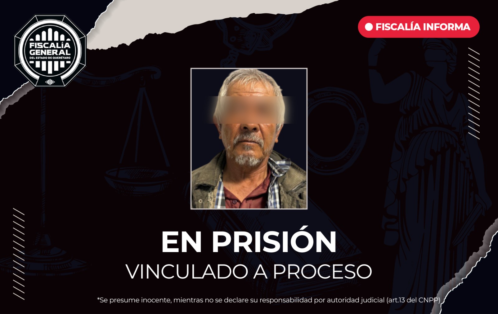 ⚖️🚨 ¡Vinculado a proceso por homicidio doloso en Santa Rosa Jáuregui!