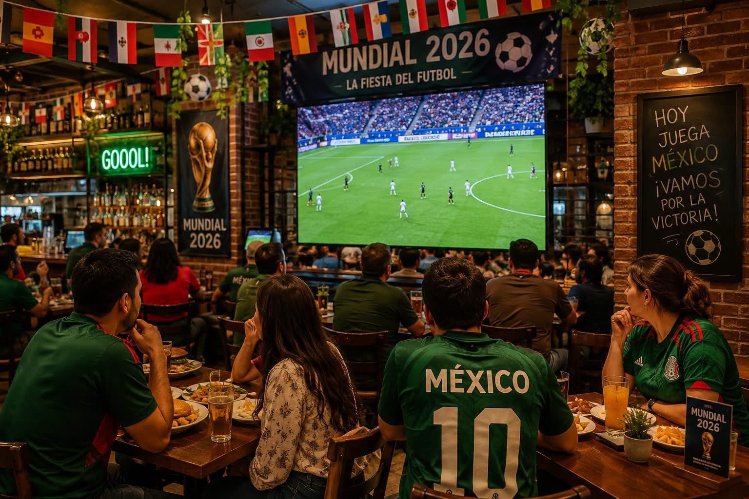 Bares y restaurantes de Querétaro reportan reservas de hasta 100% para el México vs Inglaterra