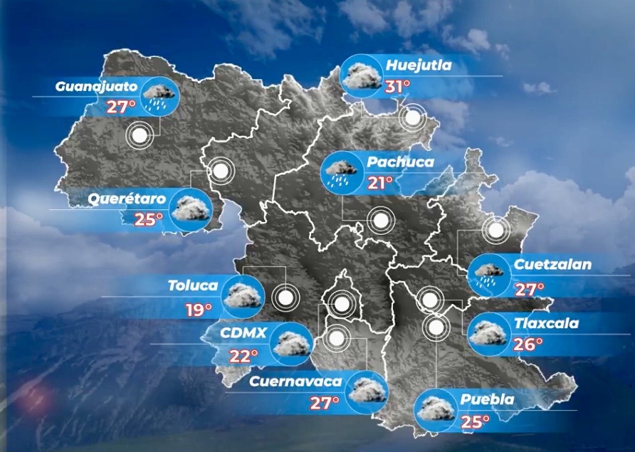 Lluvias podrían regresar este jueves a Querétaro, de acuerdo con Protección Civil 