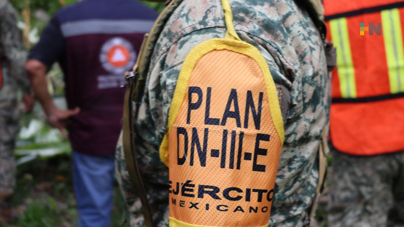 Ejército ha activado seis veces el plan DN-III por lluvias en Querétaro este año 