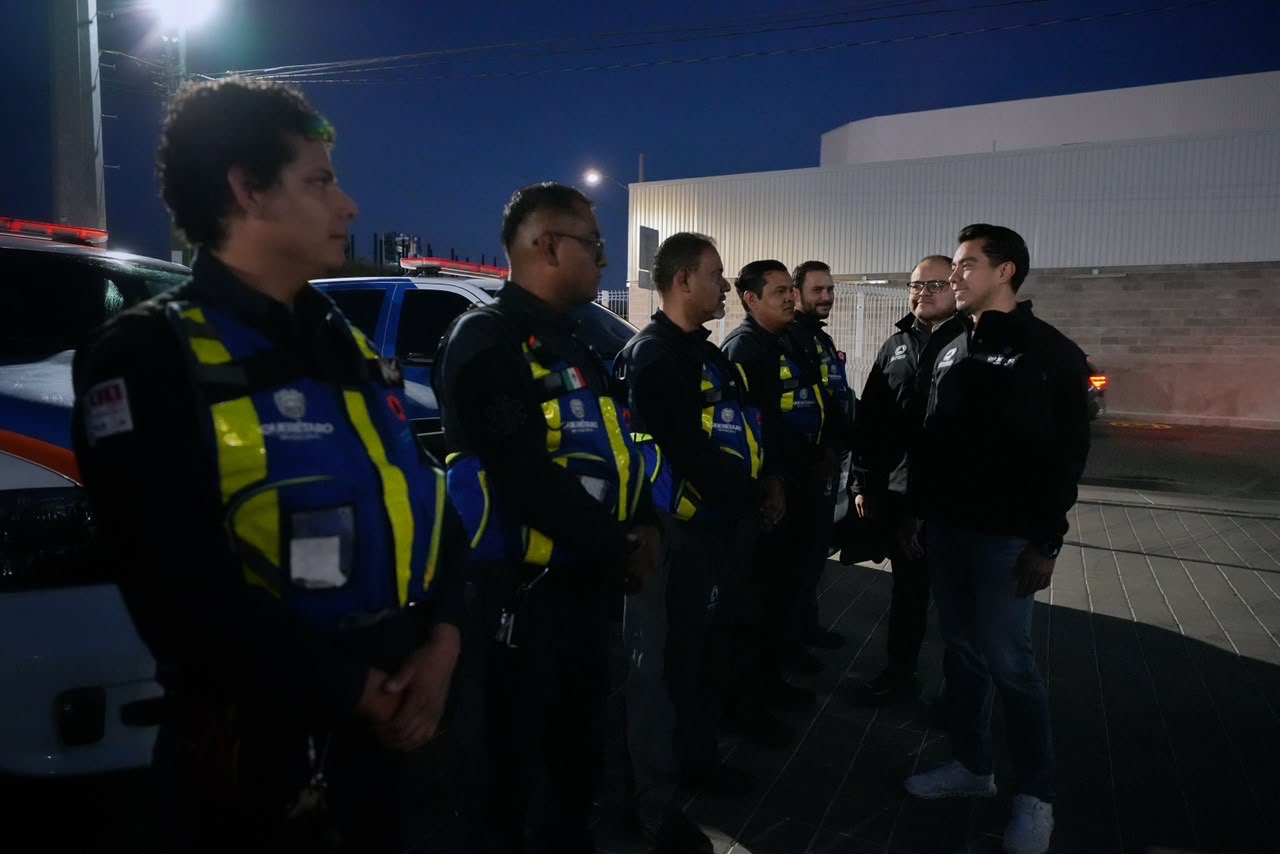 Felifer supervisa instalaciones y operaciones de Protección Civil de Querétaro 