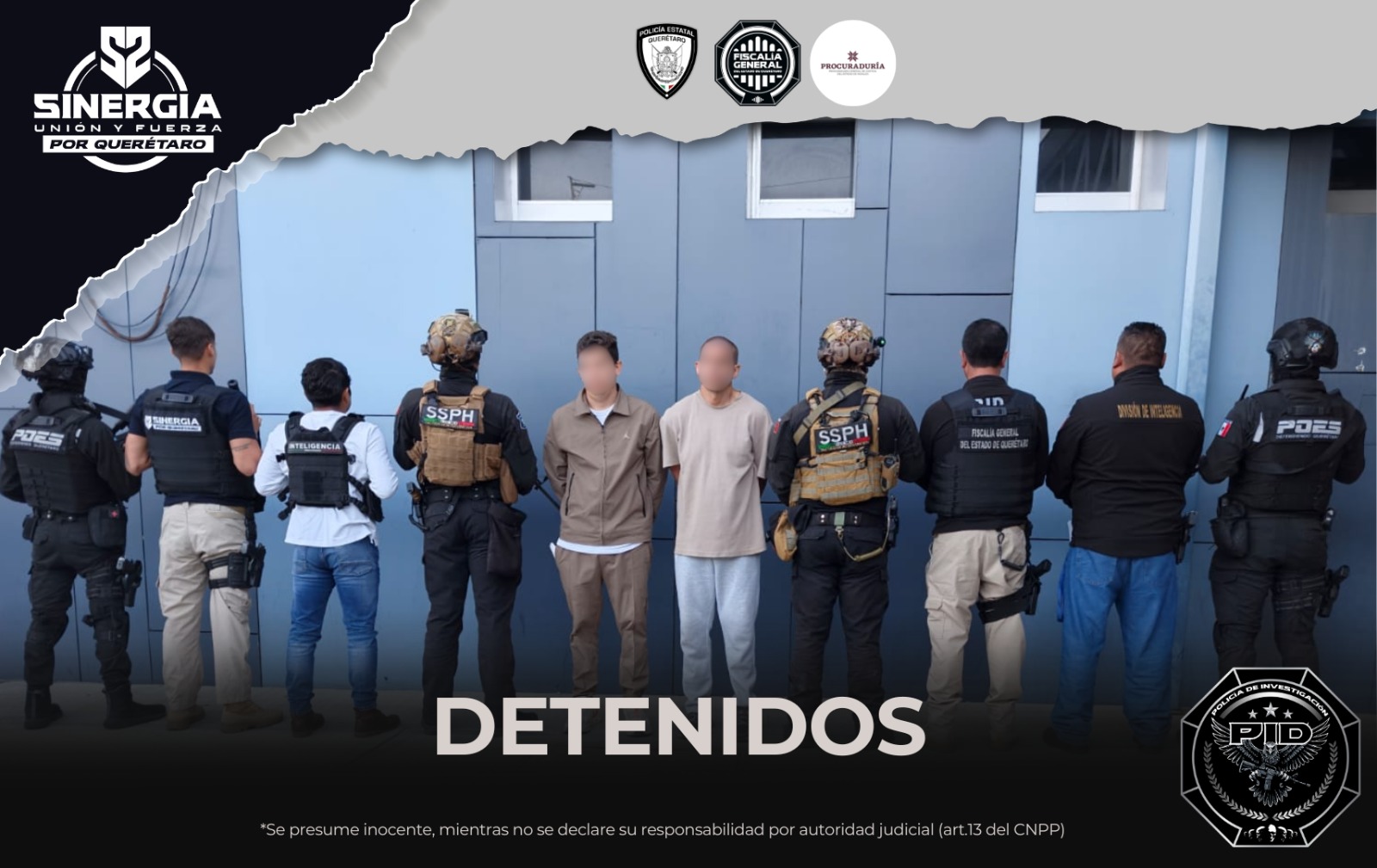 ¡Sinergia interinstitucional contra la delincuencia! 🚔