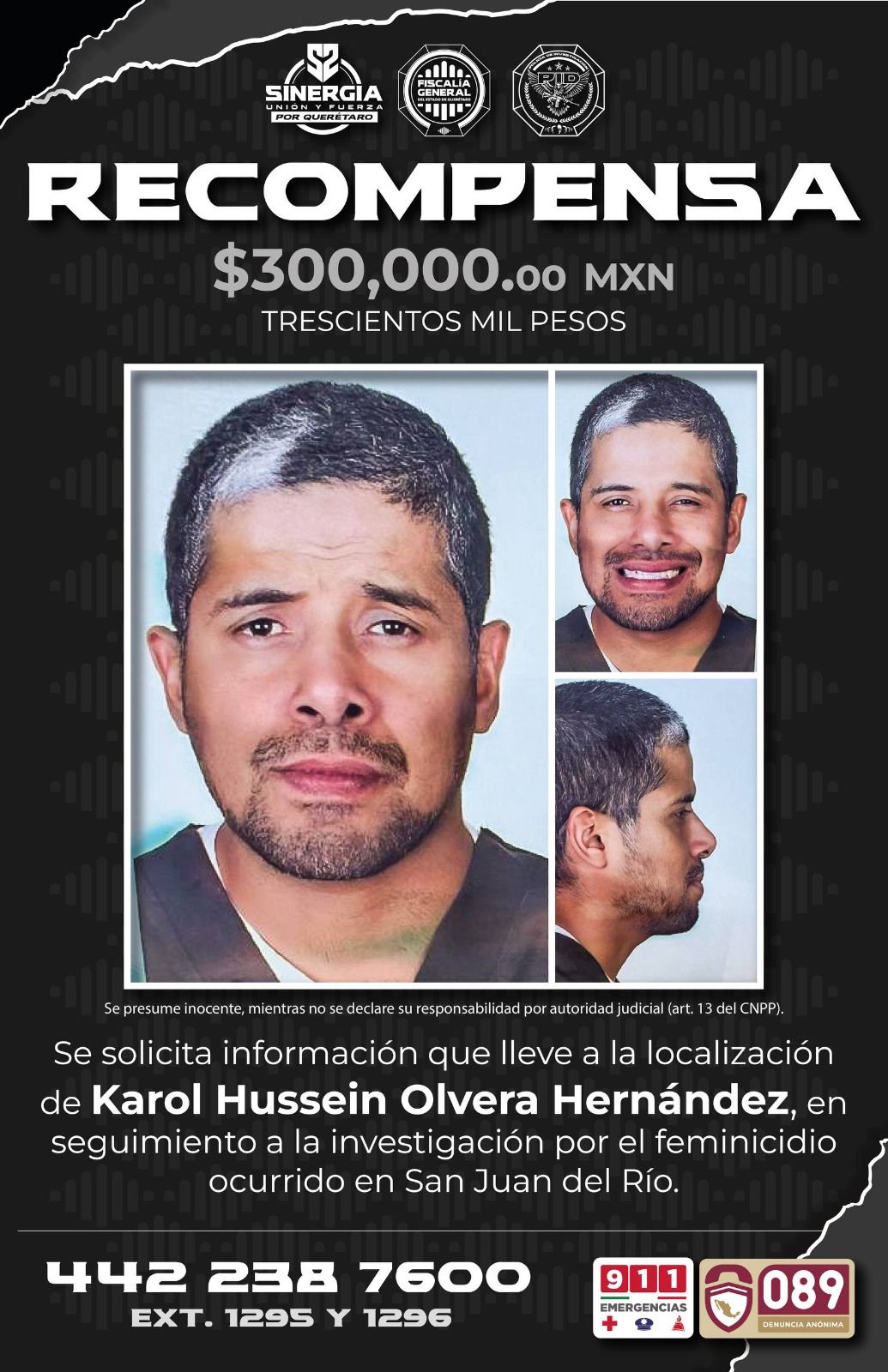 ¡Se busca a Karol Hussein Olvera Hernández! ⚠️🚨