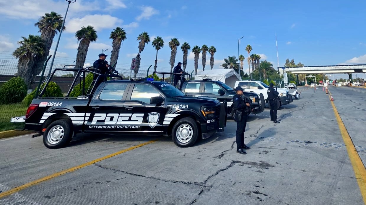 Querétaro mantiene vigilancia en límites con Michoacán y Guanajuato por bloqueos