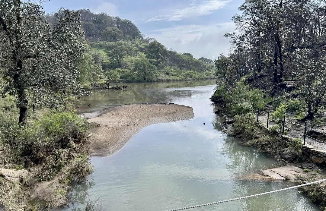 Huimilpan prepara segunda etapa para sanear el río de la cabecera municipal