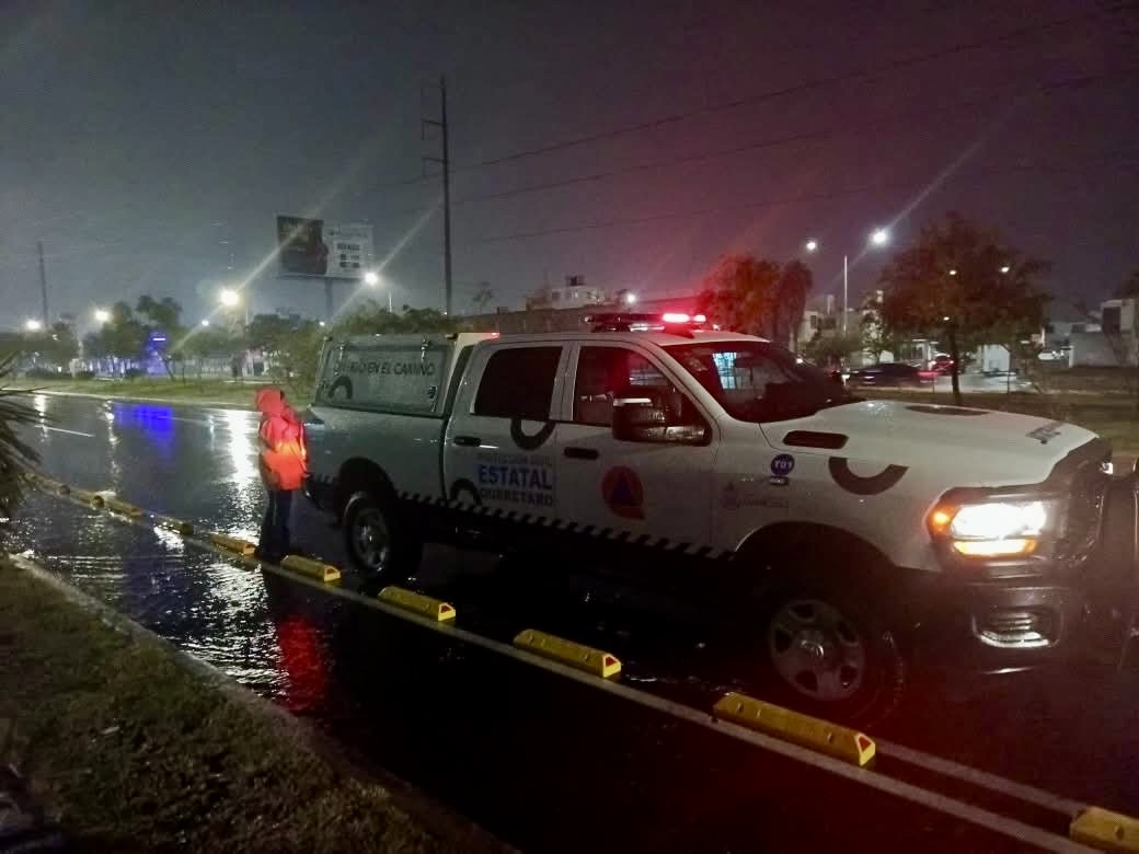 Persiste pronóstico de lluvias esta semana en la capital queretana; piden mantenerse alerta 