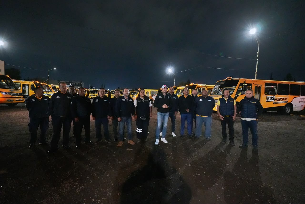 Transporte Comunitario Gratuito beneficia a más de 60 mil personas en Querétaro