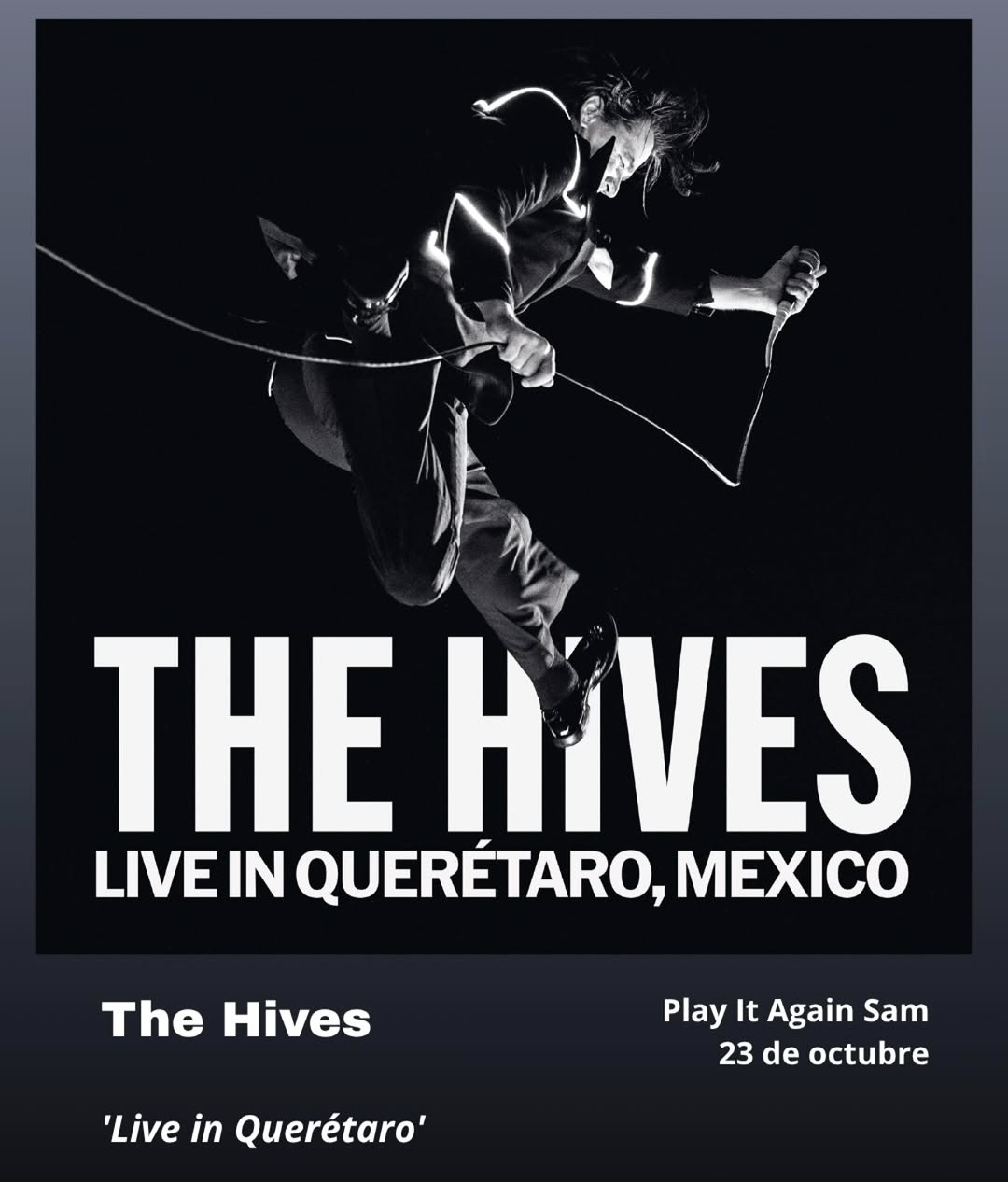 🎸🇲🇽 ¡Querétaro se queda para la historia! The Hives lanzará un EP grabado en el Festival City